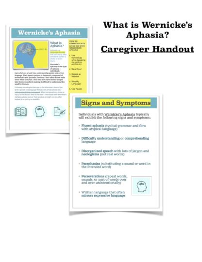Wernickes aphasia