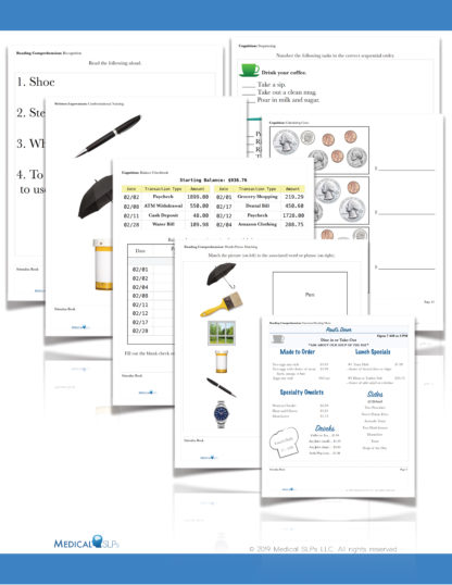 cognitive communication evaluation