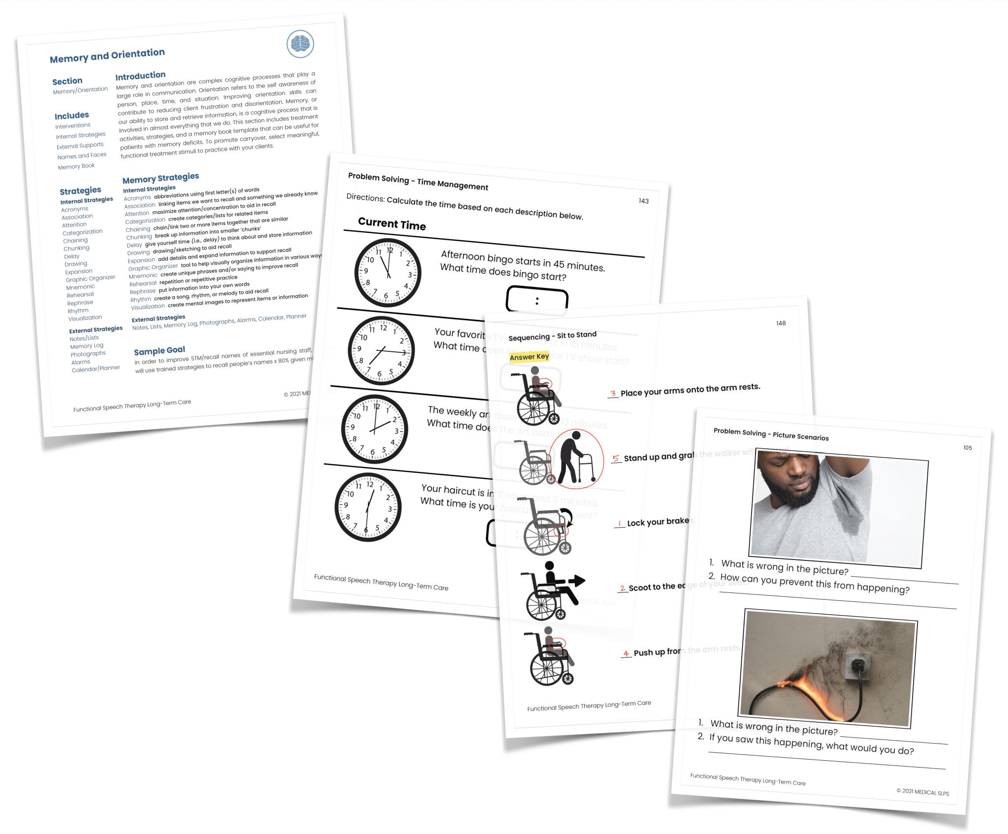 Functional Materials for Long-Term Care - Medical SLPs