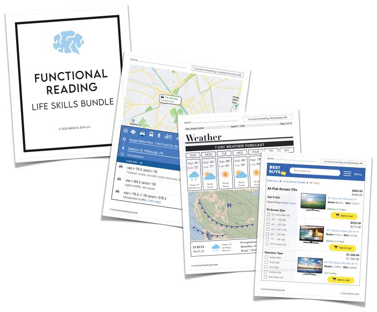 Medical SLP Therapy Bundle - Medical SLPs