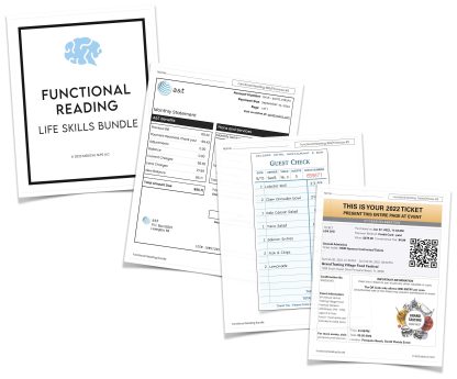 Functional Reading Life Skills Bundle - Image 2