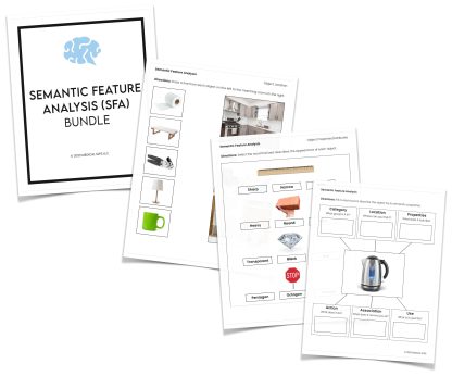 Semantic Feature Analysis (SFA) Bundle - Image 2