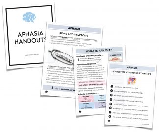 aphasia handouts