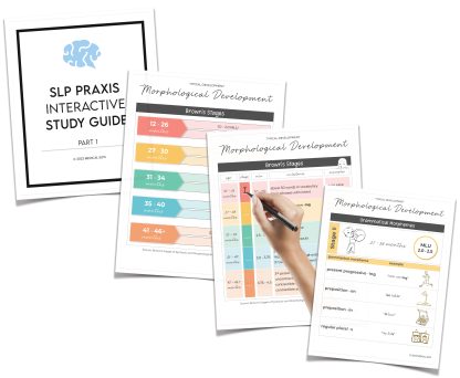 SLP Praxis Interactive Study Guide - Part 1 - Image 3